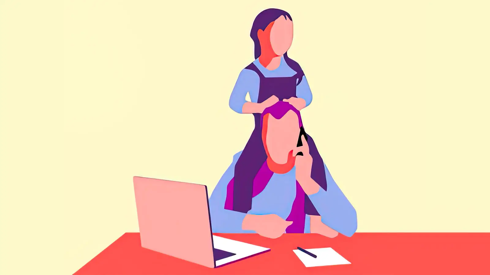 Current remote working conditions pose personal challenges to about 50% of individuals working at home
