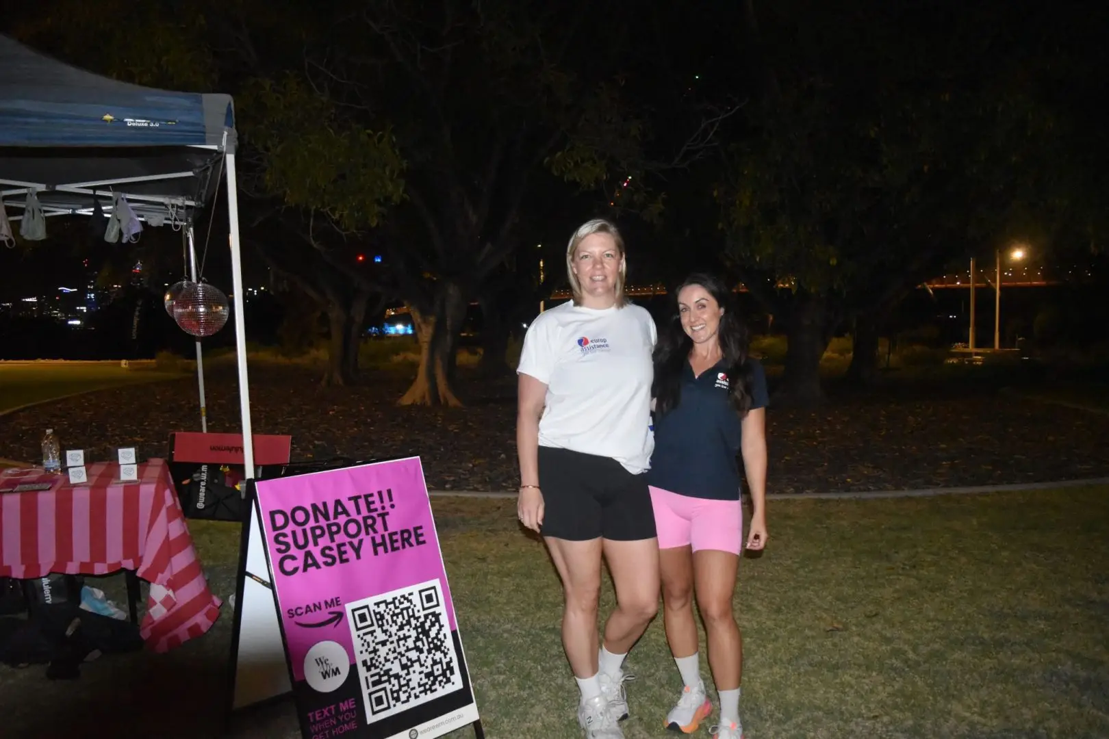 Partnership Manager Casey Edmonds didn’t just speak up for women’s safety at night, she took real strides to raise awareness for a cause close to her heart.