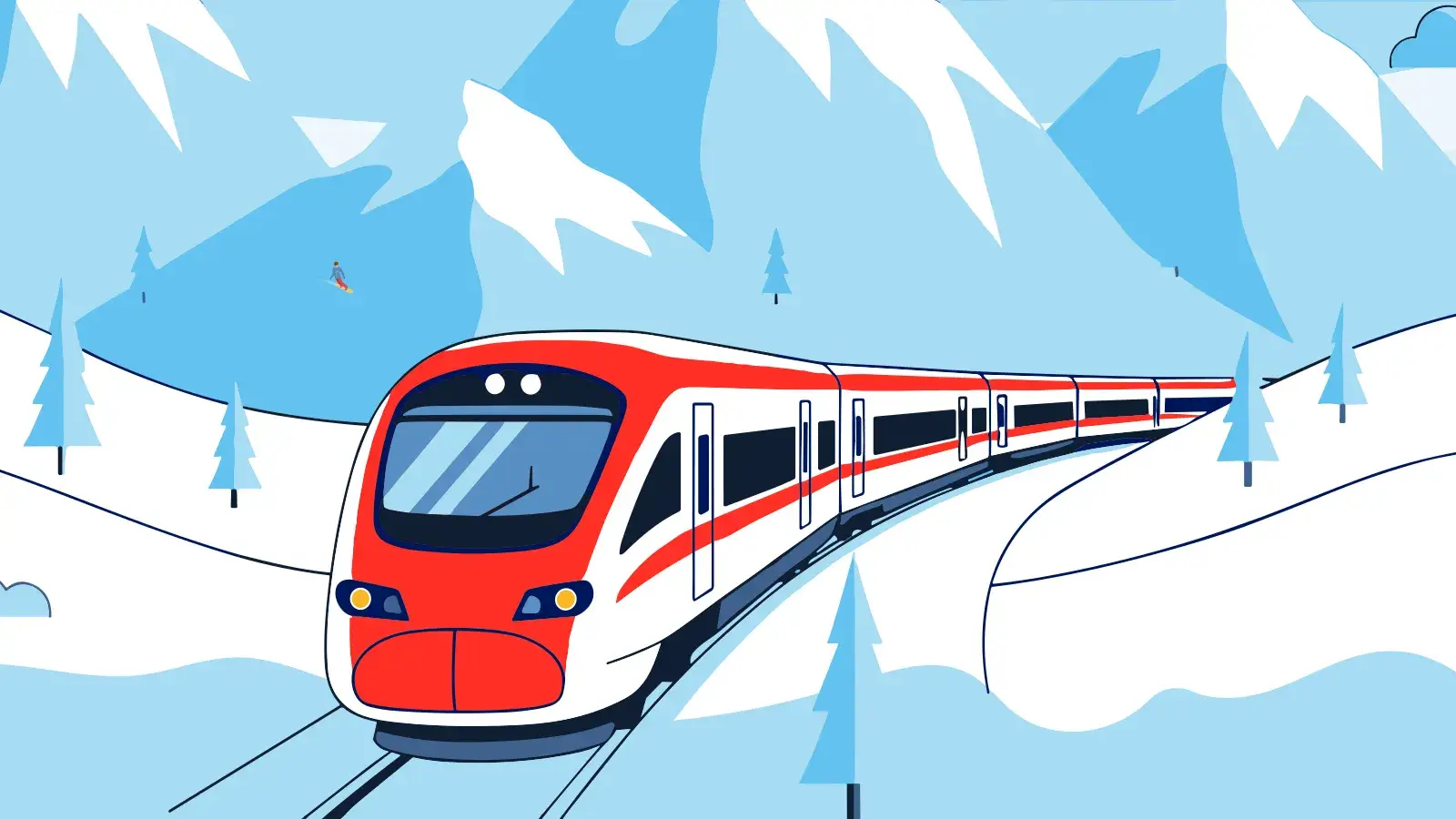 Europ Assistance déploie son opération annuelle «Train des Neiges»