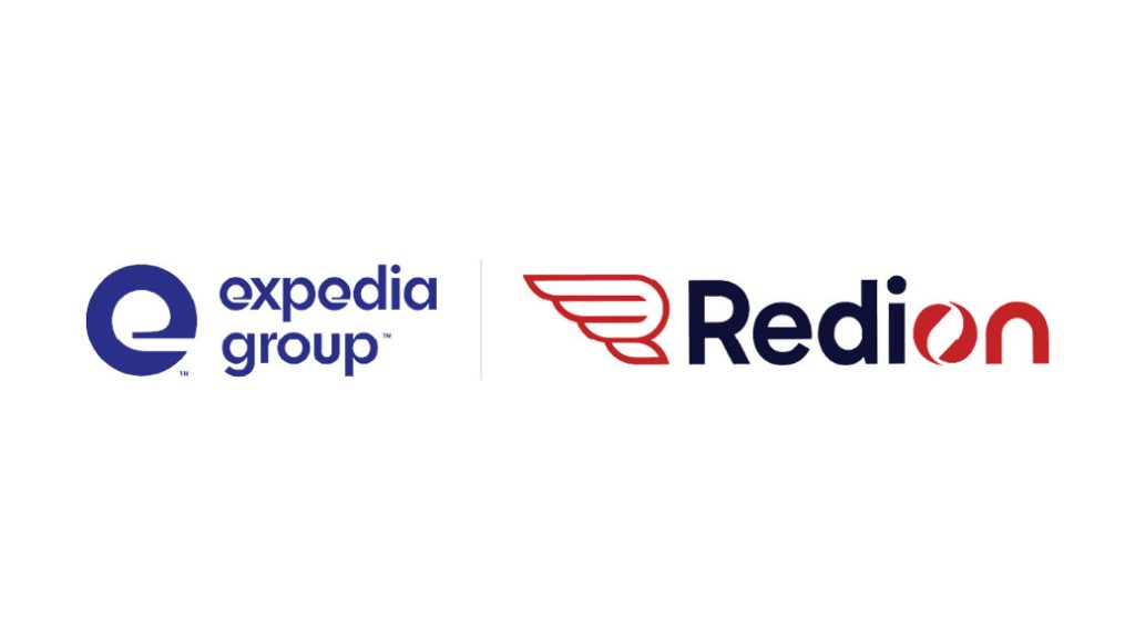 Expedia Group and Redion logos